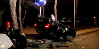 Scontro a Sant’Elia, coinvolte due auto con tre ragazzi