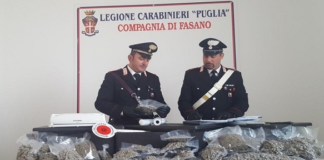 Avevano più di 7 chili di marijuana in casa: arrestata una coppia
