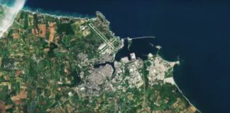 La ‘Sentinella 2B’ fotografa il Porto di Brindisi
