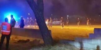 Violenti scontri tra tifoserie dopo Brindisi – Foggia di Coppa Italia