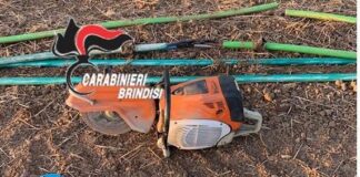 Rubano 1400 metri di rame dal nastro trasportatore: 4 arresti