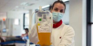 Coronavirus, prima trasfusione di plasma all’ospedale “Perrino”