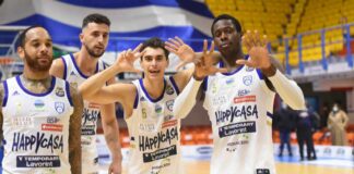 Happy Casa Brindisi, è ottava meraviglia: battuta Brescia nel finale