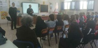 I Carabinieri incontrano gli studenti di Pezze di Greco