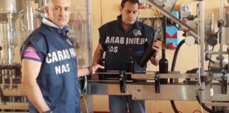 Nas di Taranto, ingente sequestro di bottiglie di vino e chiusura stabilimento vitivinicolo nel brindisino