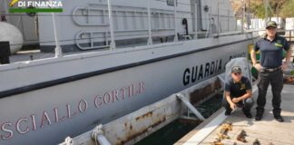 Rinvenute e sequestrate armi da guerra nelle acque antistanti Campo di Mare