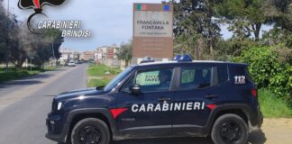 Servizio ad “alto impatto” dei Carabinieri: un arresto ad Oria, tre denunciati a Francavilla Fontana