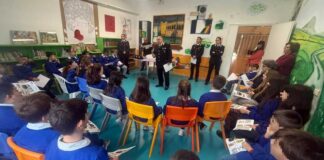 Mesagne, i Carabinieri incontrano i ragazzi dell’IC “Carducci Materdona”