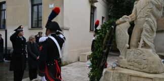 Cerimonia di commemorazione del Carabiniere M.O.V.M. Cosimo Luigi Miccoli