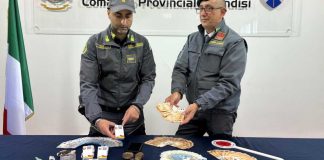 Hashish, cocaina e 8.500 euro nascosti in auto: arrestato un 21enne brindisino