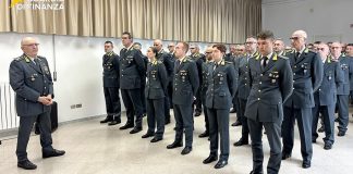 Guardia di Finanza, visita a Brindisi del Comandante Regionale Puglia