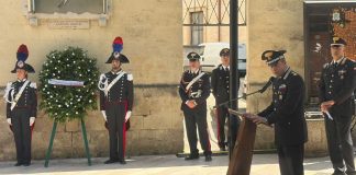 A Francavilla Fontana la cerimonia di commemorazione del Maresciallo Antonio Dimitri