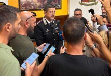 Il Colonnello Agostino Scala incontra gli organi di informazione