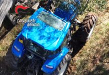 Recuperati nel Brindisino due trattori rubati all’ARIF